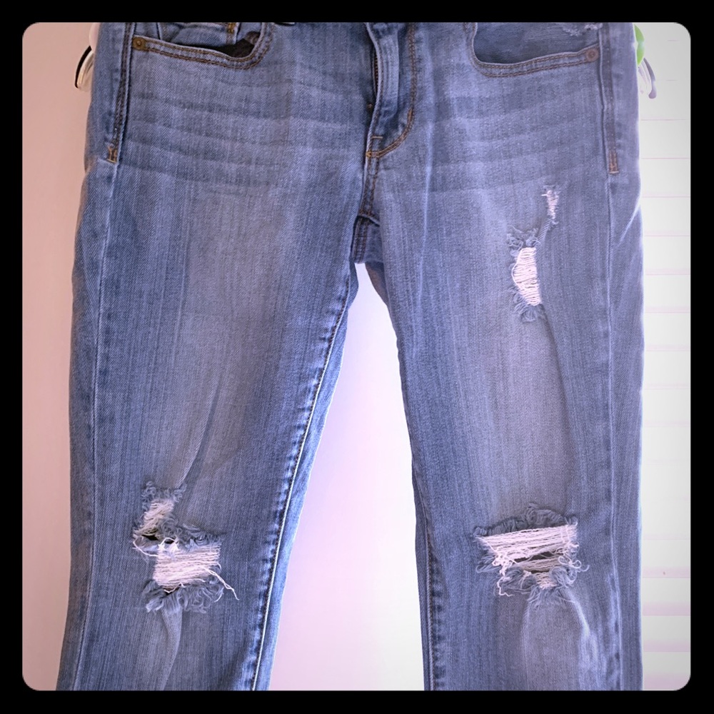 Blue Jean Capri (with tears)